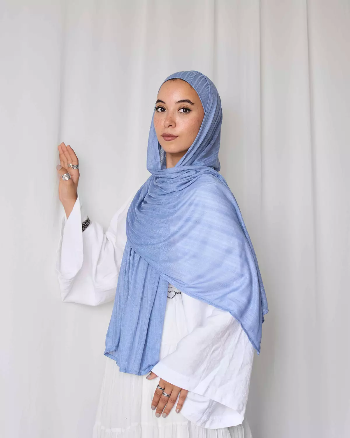 Baby Blue Kuwaity With Bandana hover image