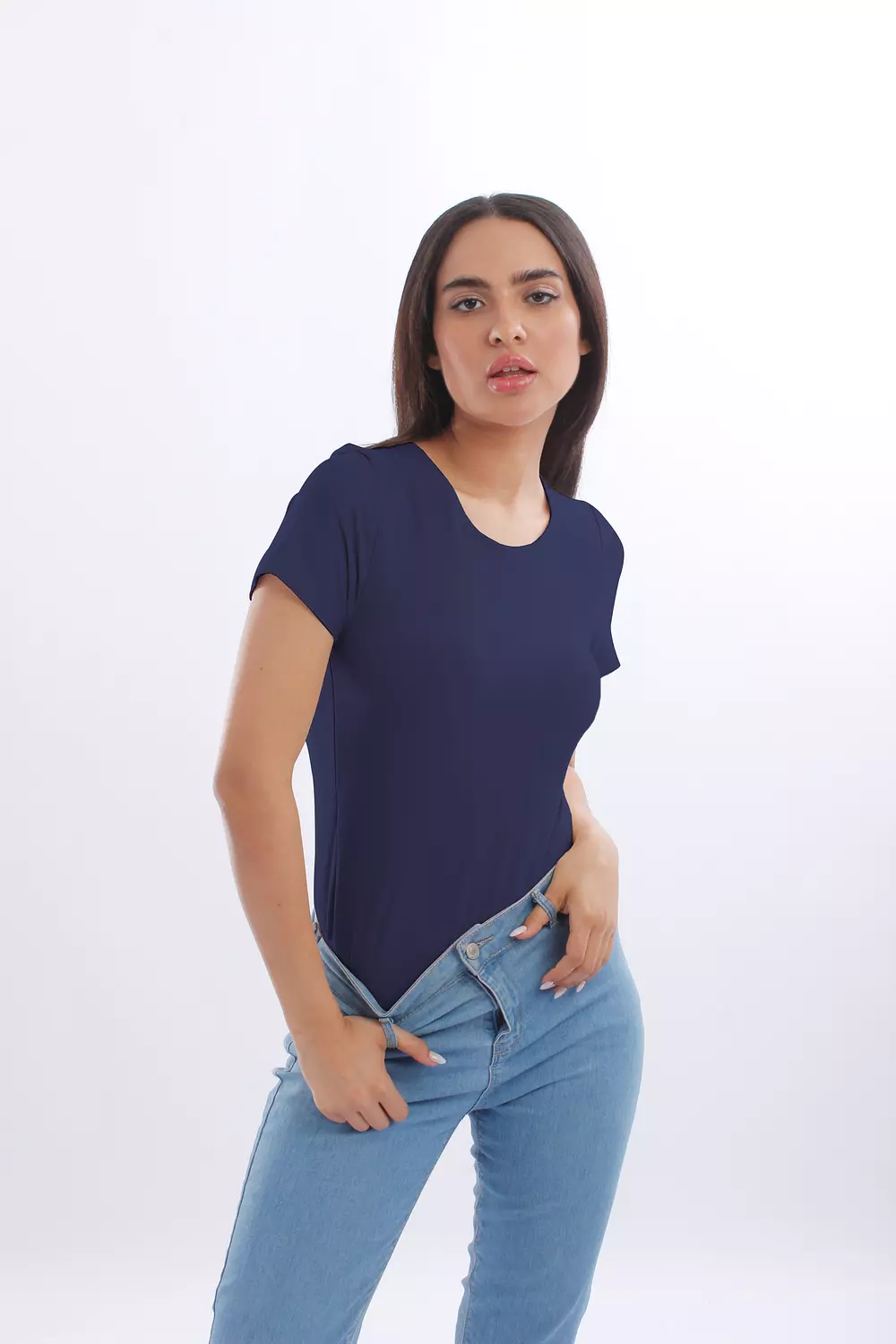 NEW-short sleeve top double layered (70% cotton/30% polyester) 9
