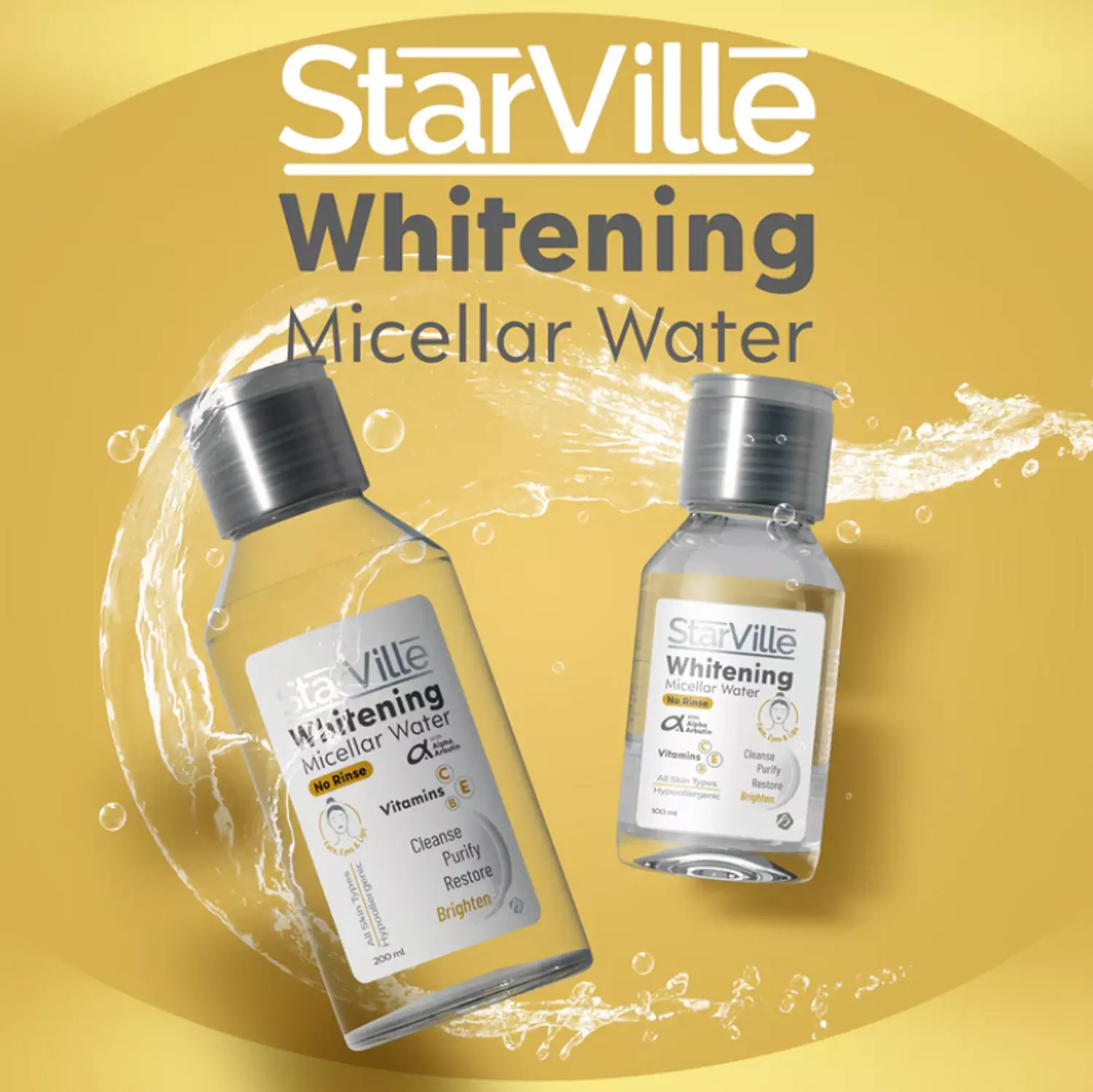 STARVILLE WHITENING MICELLAR WATER 100 ML  2