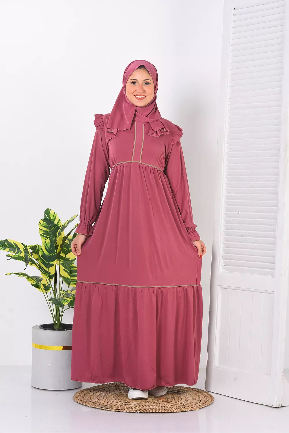 عبايه فيزون اطفالي (Code 2352) hover image