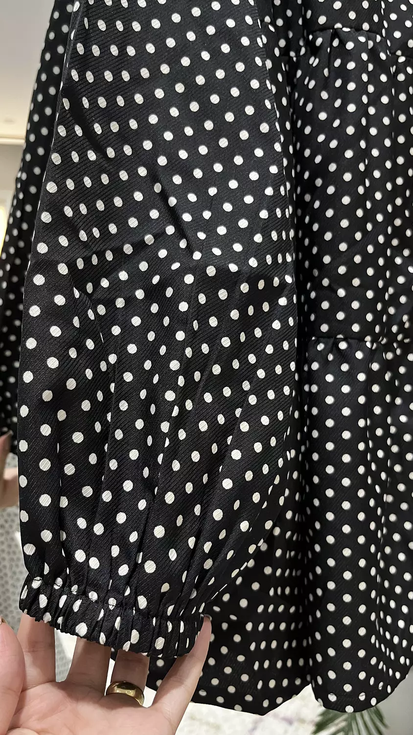 Ruffled Polka Dots Blouse 🖤 8