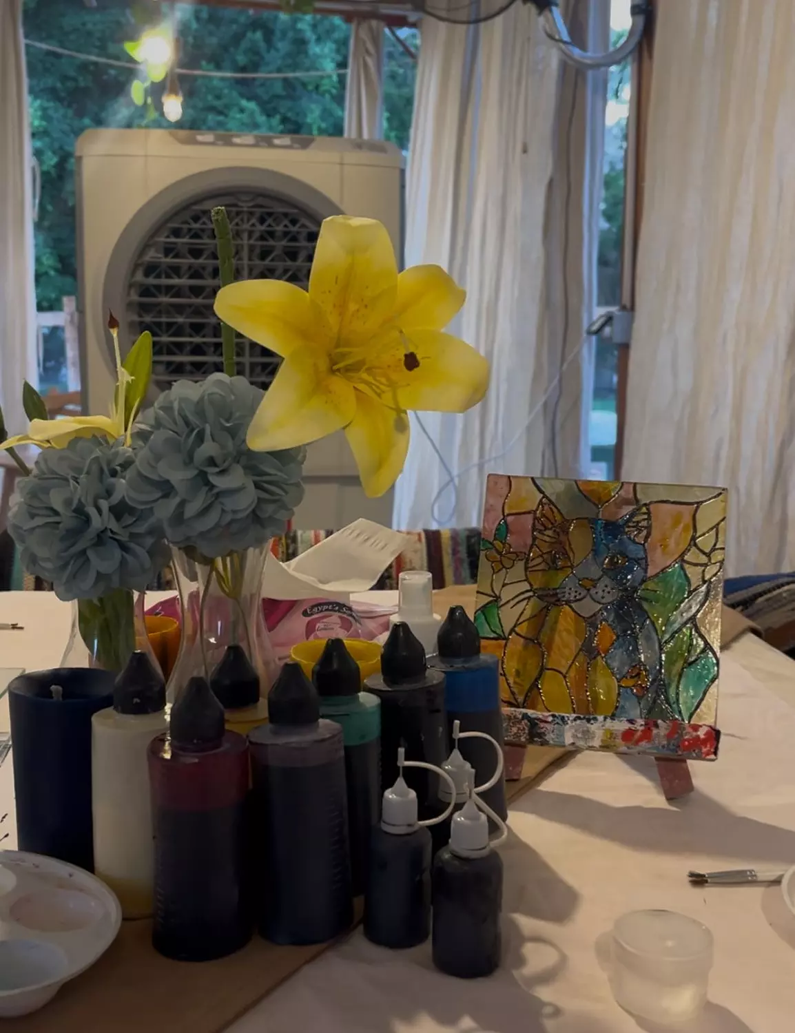 Glass painting workshop  1