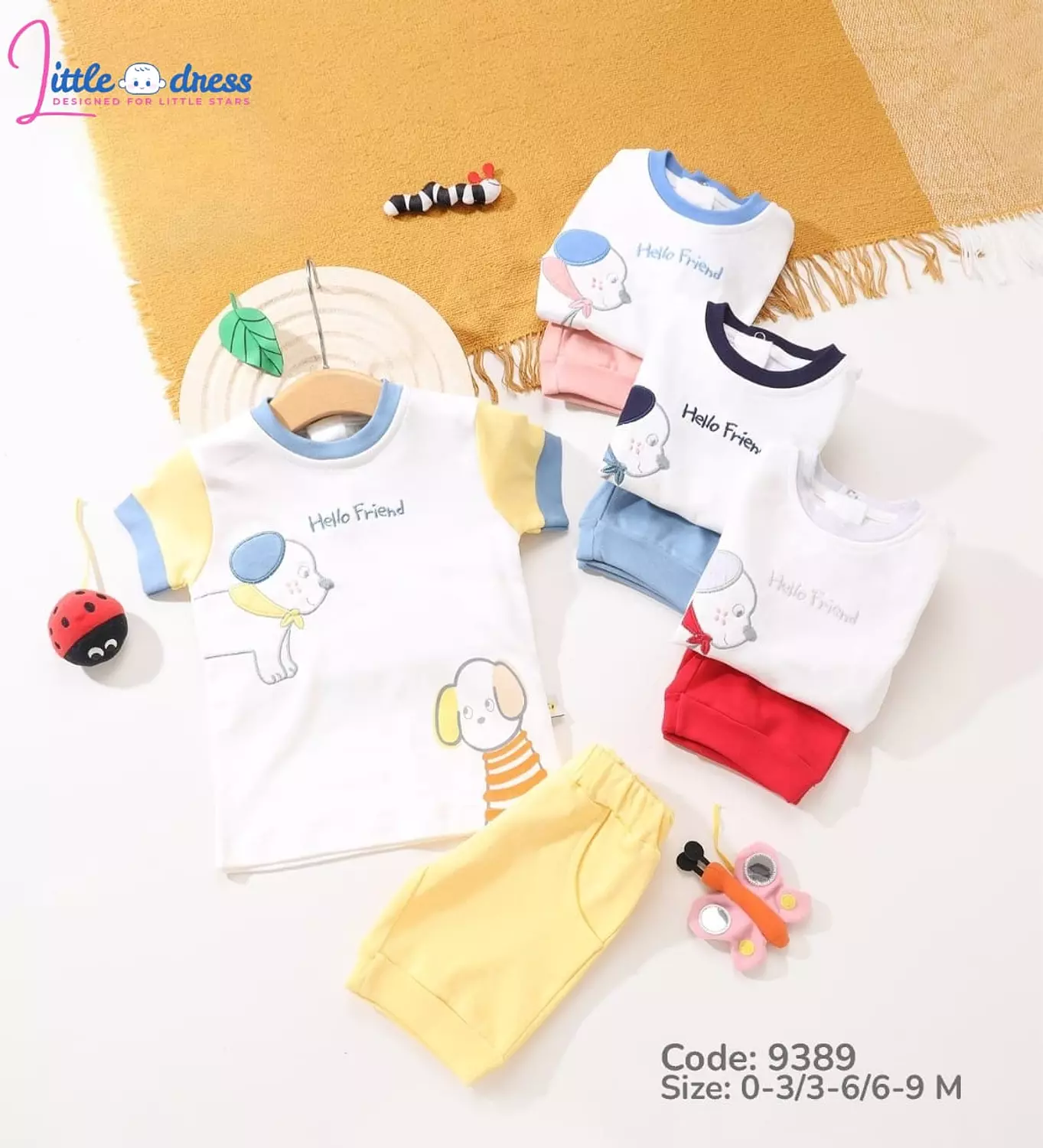 2-pcs summer set for boys image