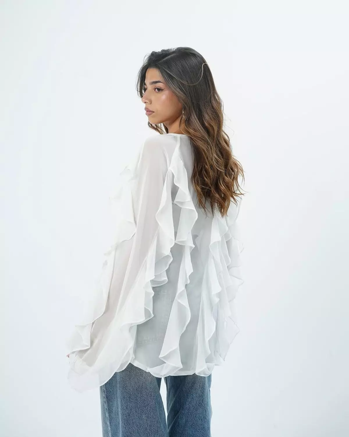 Fluffy blouse hover image