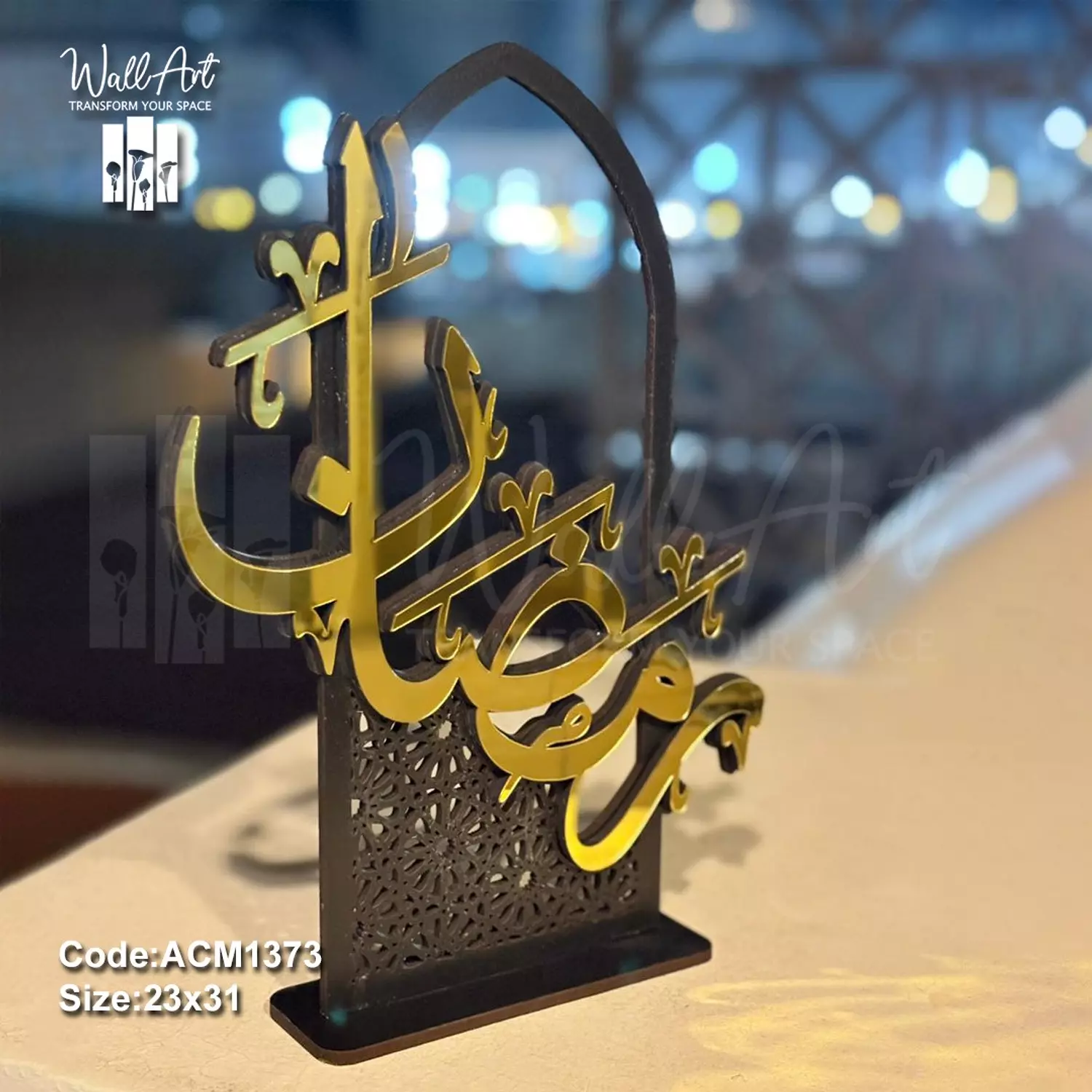 ACM1373-Ramadan Acrylic Stand   image