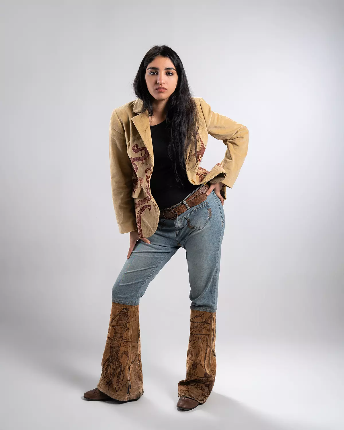 Treasure map X cowboy pants 3