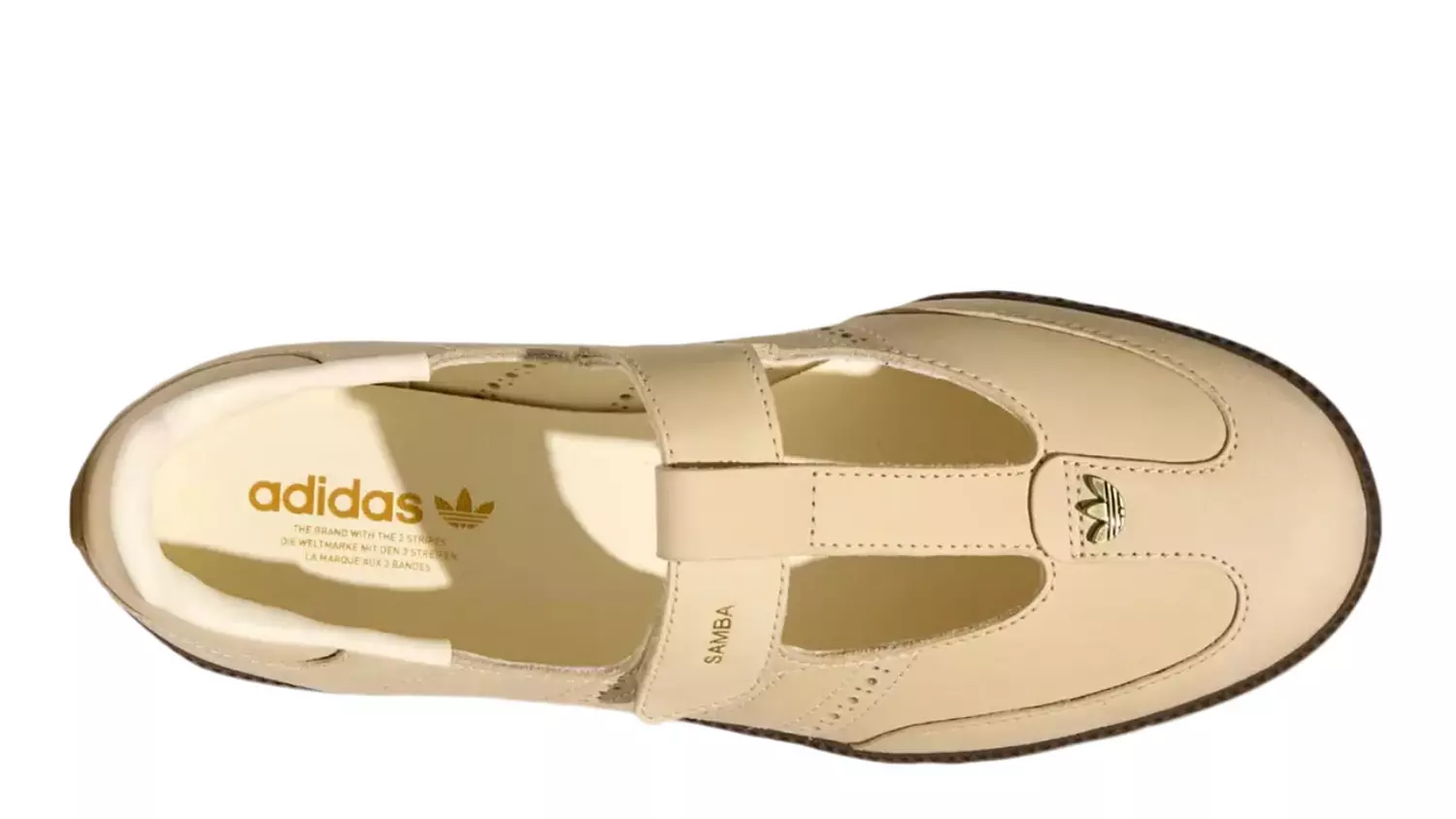 adidas Samba Jane Crystal Sand Cream White Gum 2