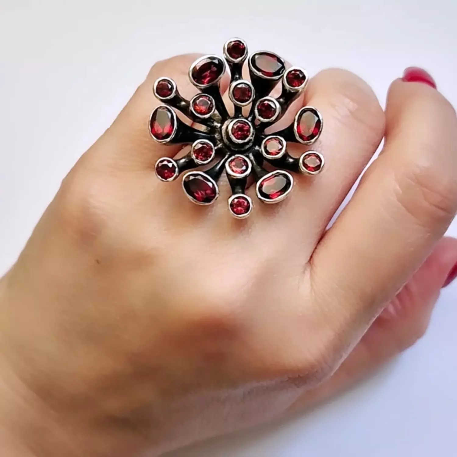 Garnet ring 2