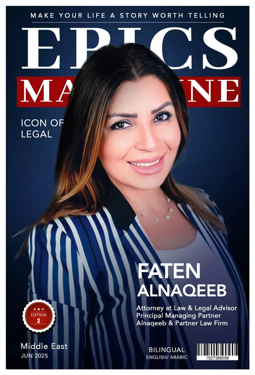 <p style="text-align: start">🎖️🌐 Faten Al Naqeeb,(Story)_Attorny &amp; Manging partner Alnaqeeb law firm.</p>