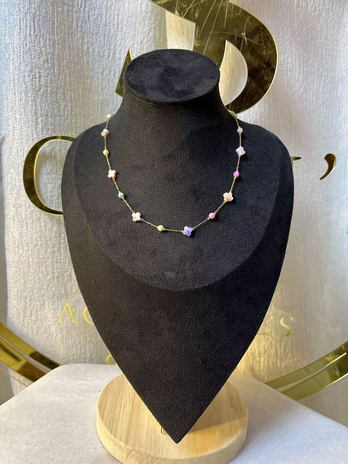 Necklace stainless steel 3 2