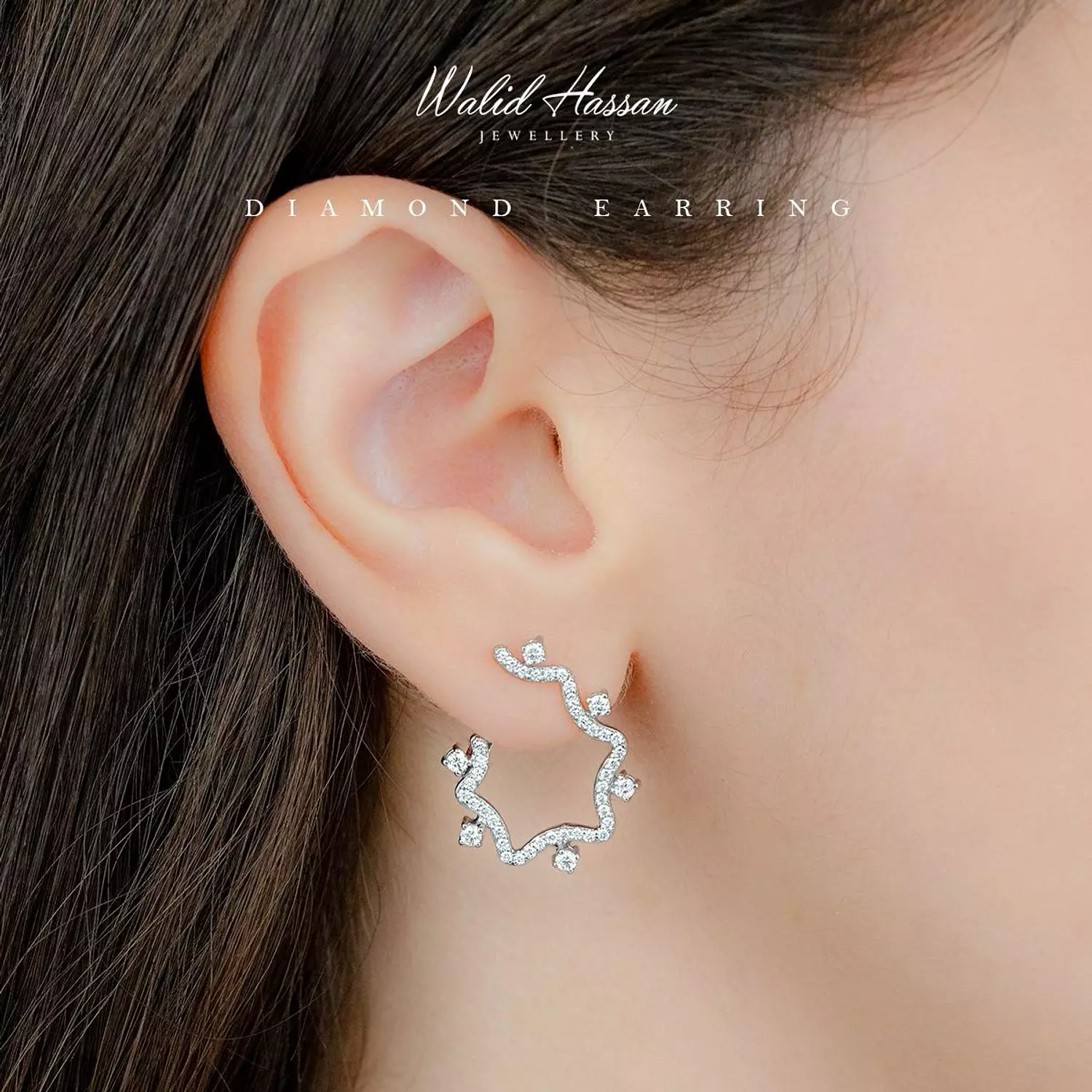 diamond earring 1034