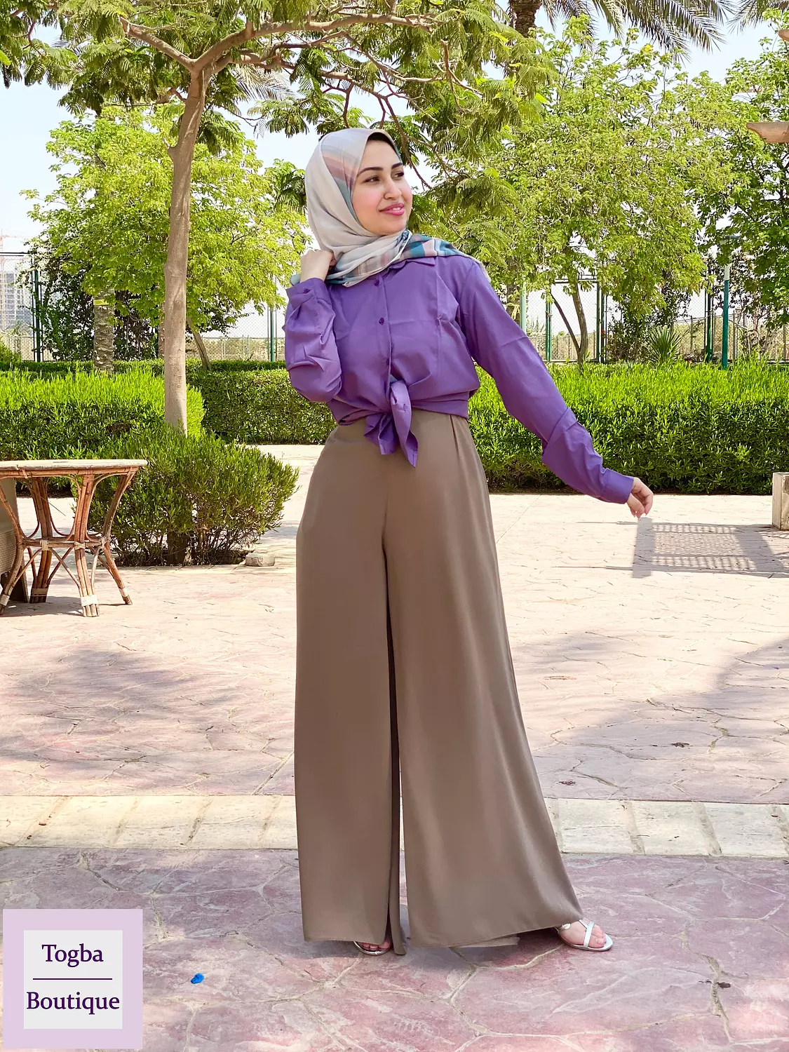 Wide leg pants  image