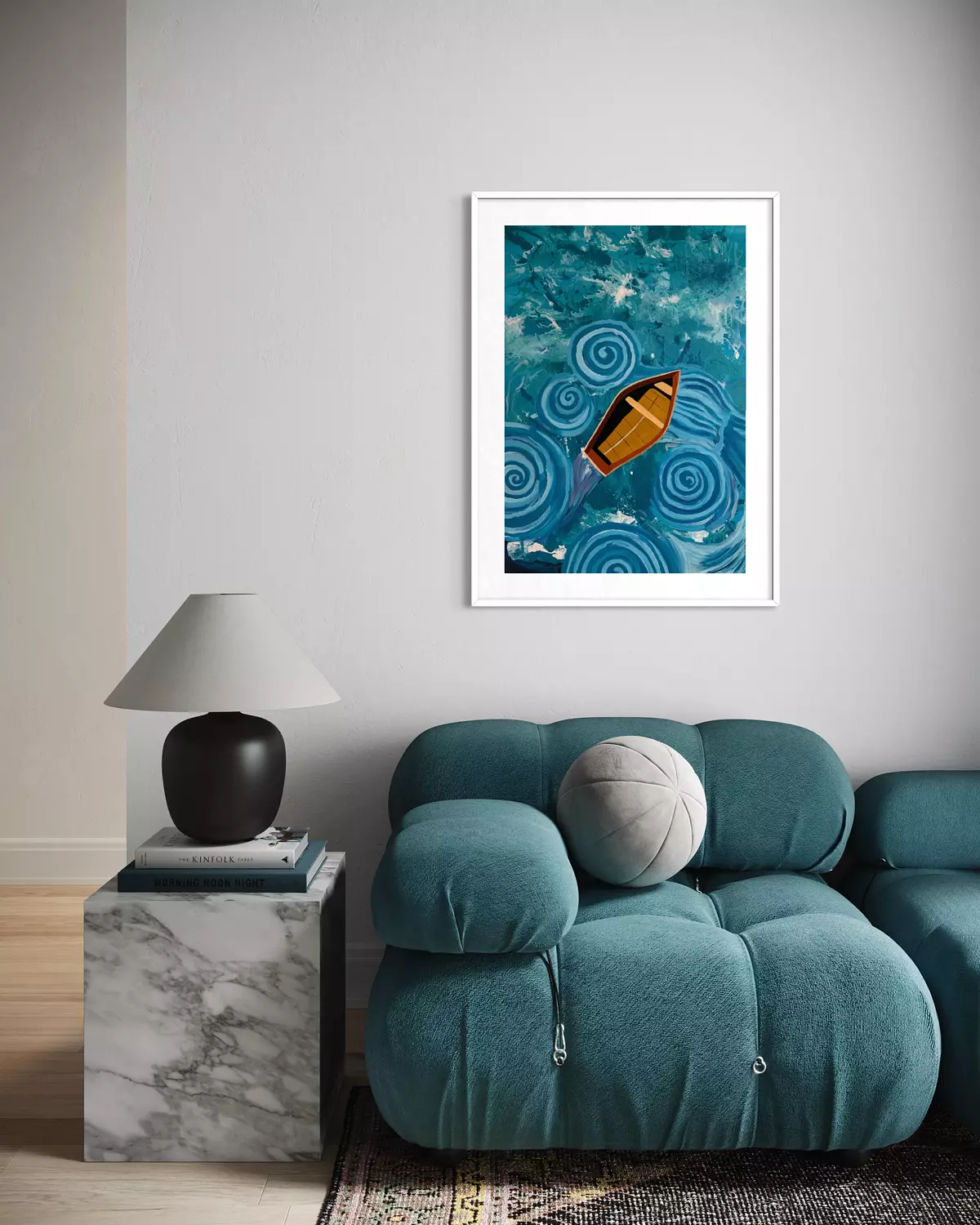 Floating  hover image