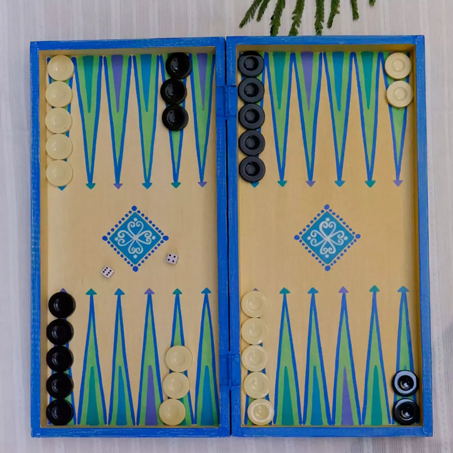 Tawla - blue & purple image