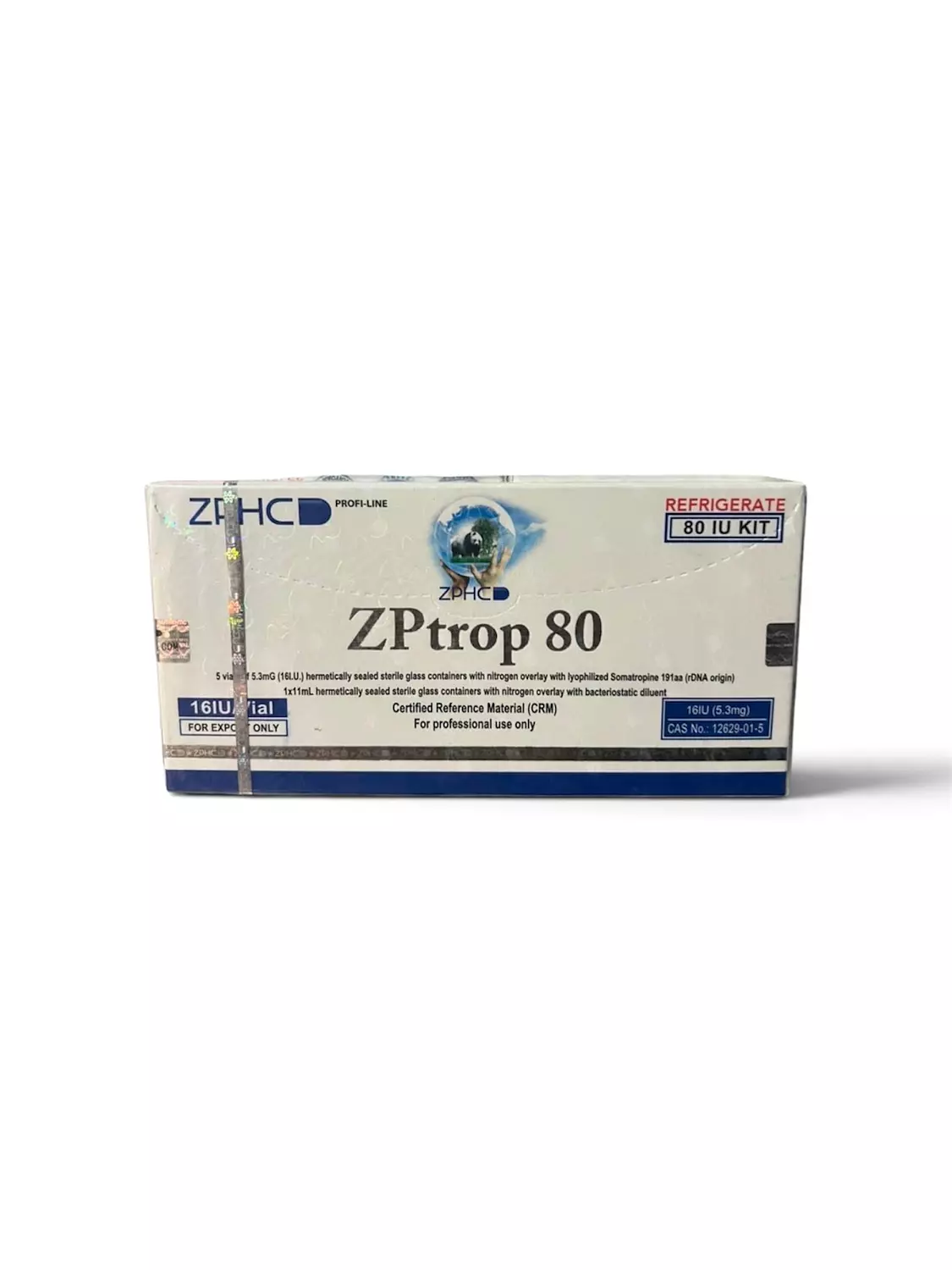 ZPtrop HGH 80iu ZPHC + Bacteriostatic Water image