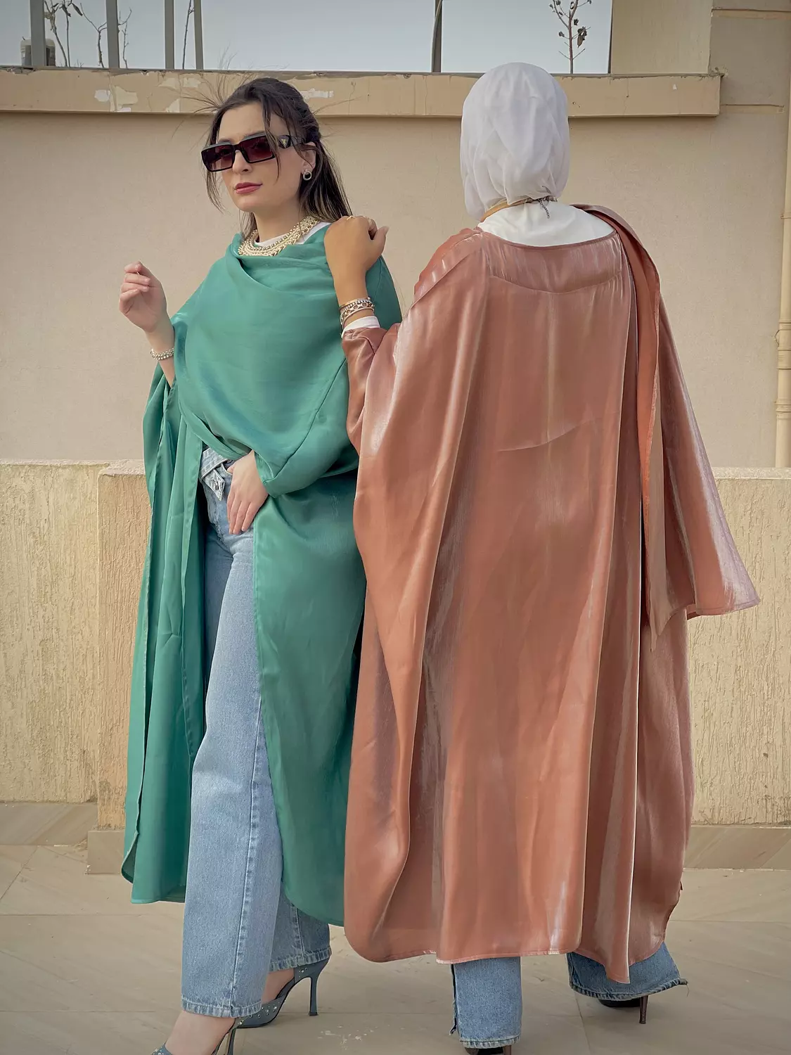 Showstopper Shawl Orange Kaftan 4