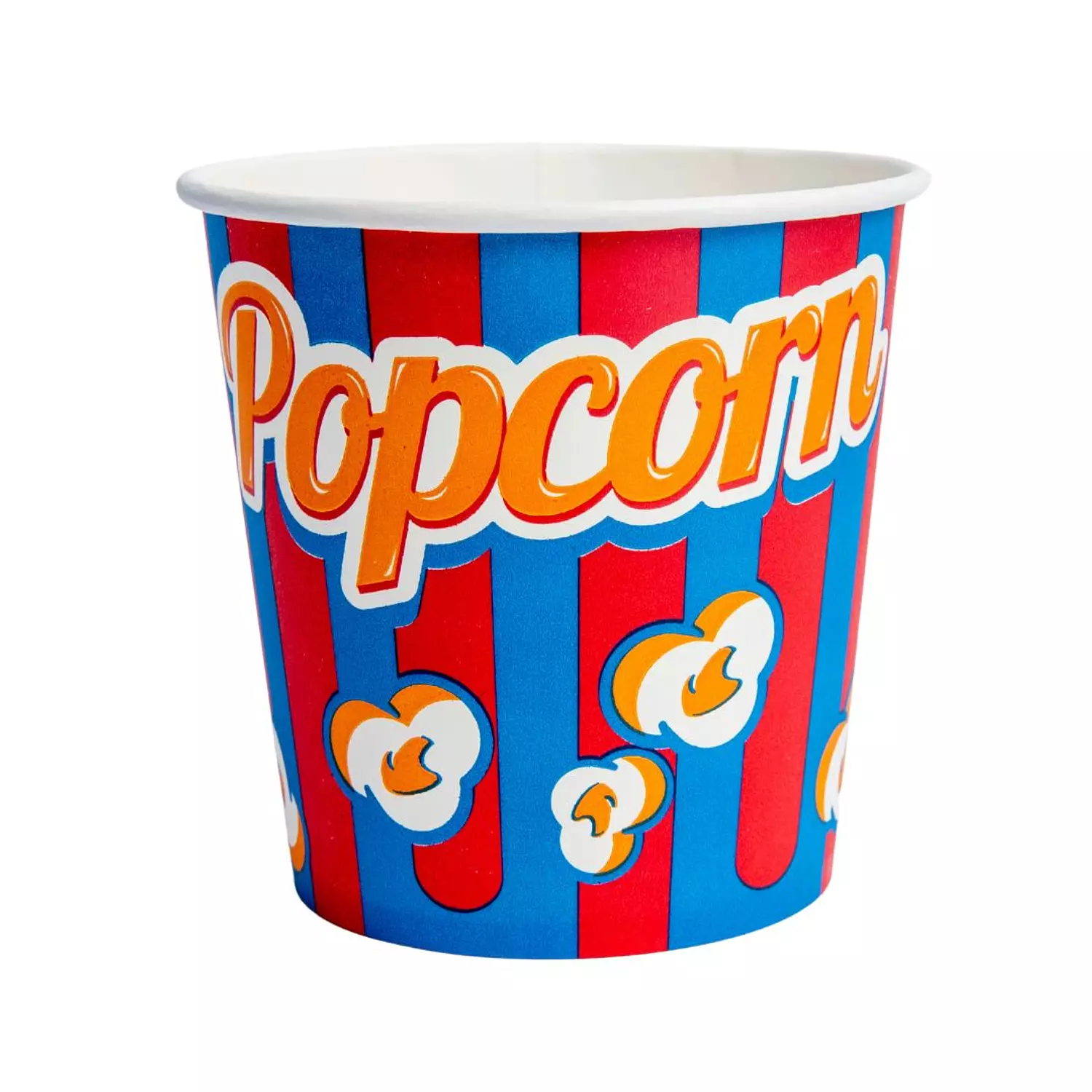 Blue & Red Popcorn Containers