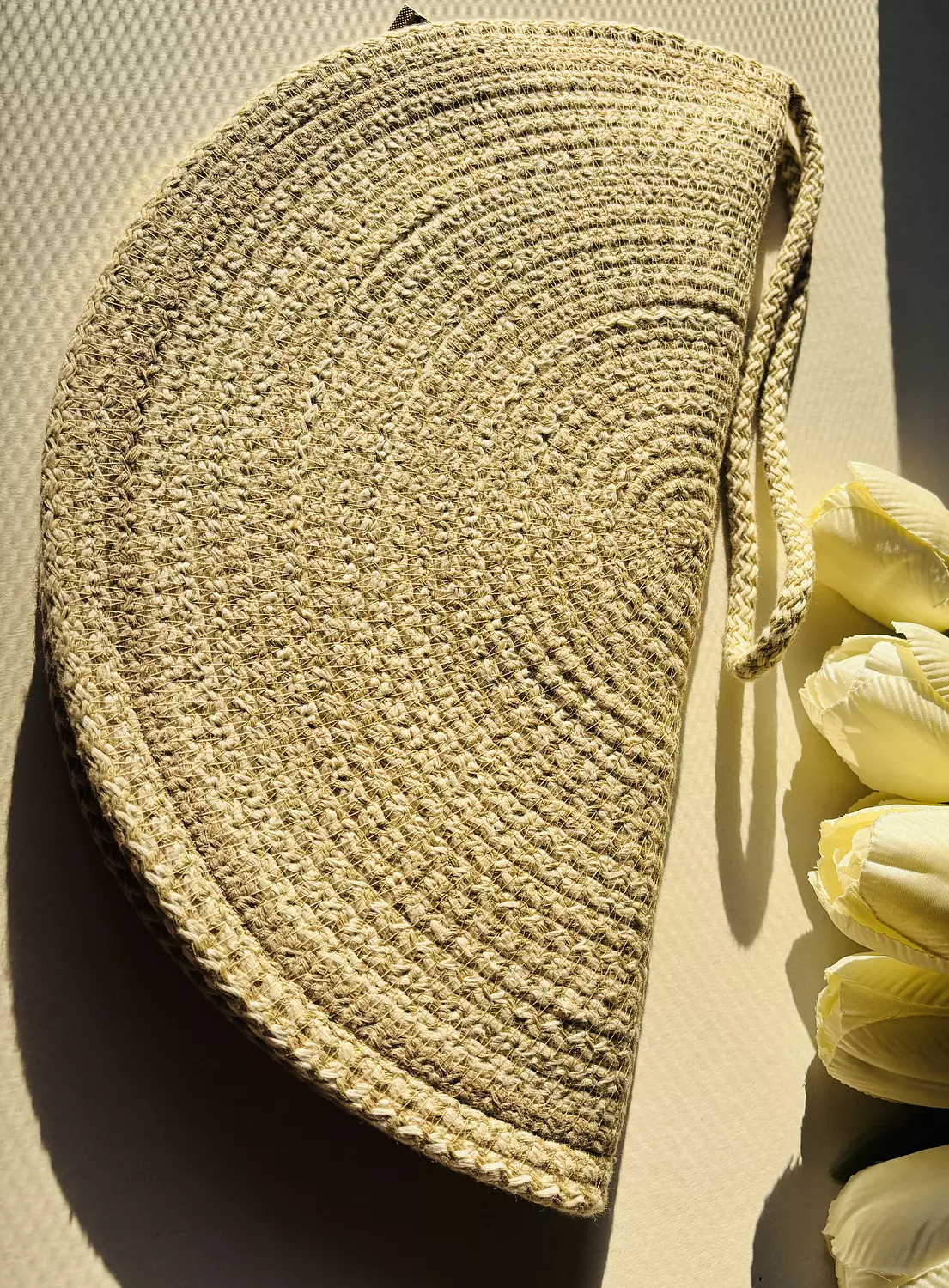 Soft beige clutch  hover image