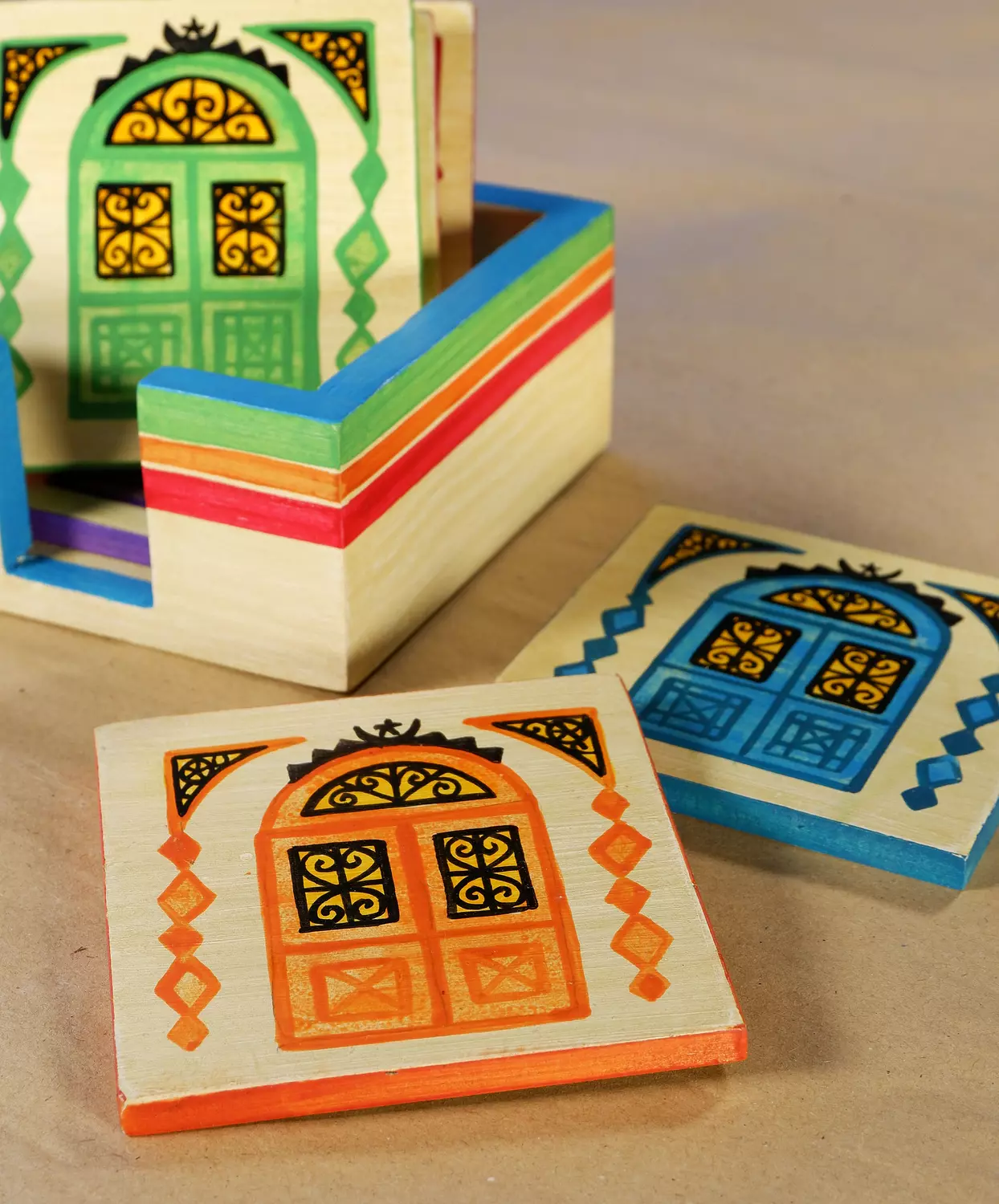 Coaster set - doors 1