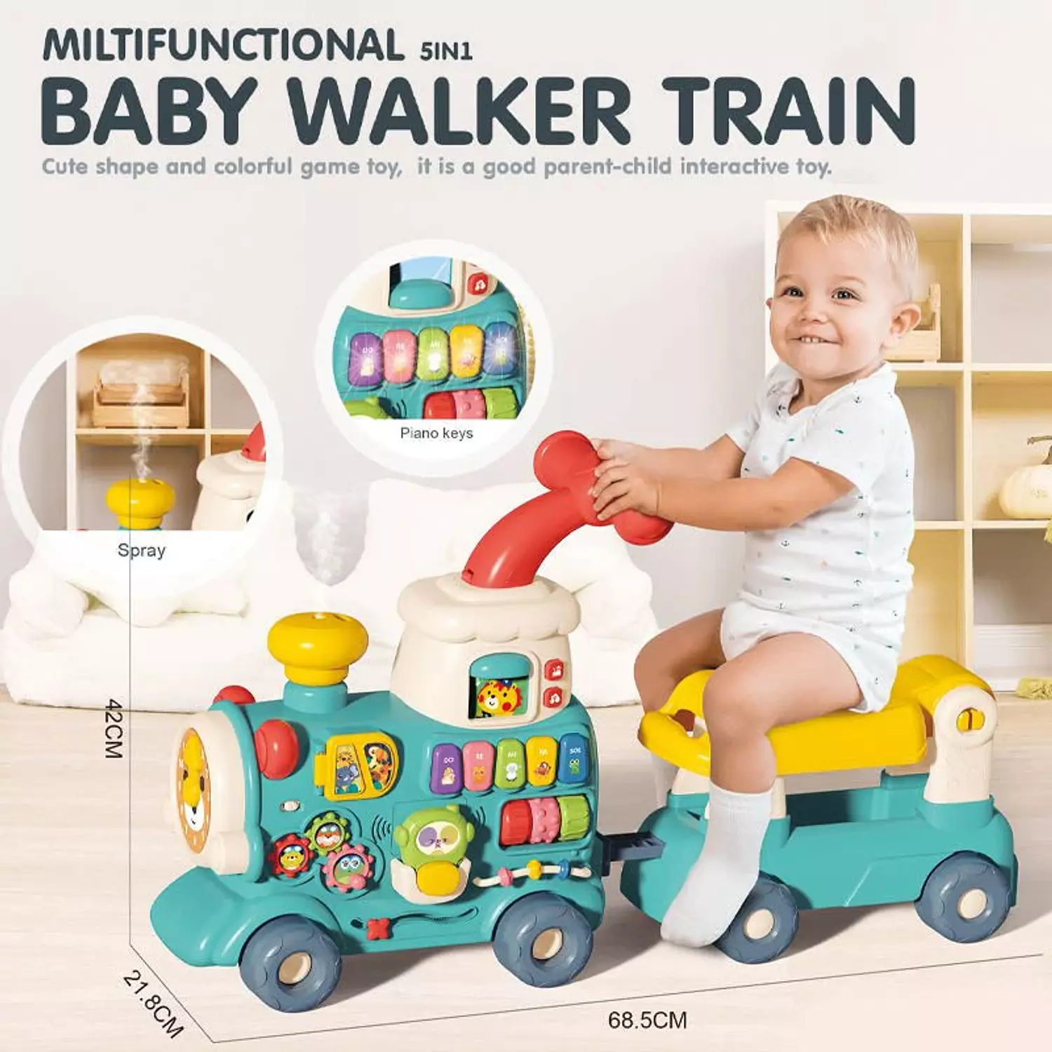 Baby Walker Train 5x1 image