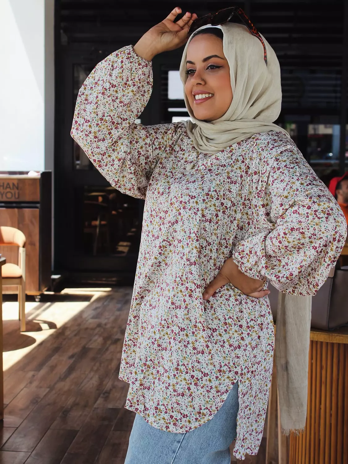 Floral Cotton Blouse 🌸 image