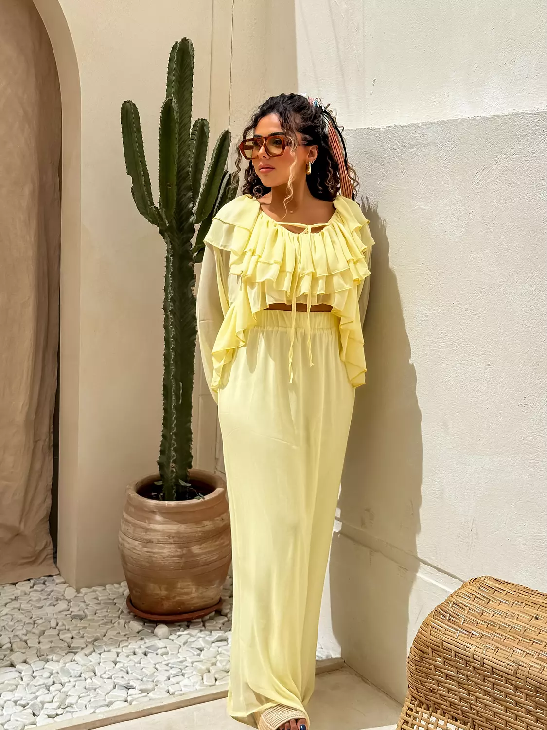 Tropica ruffle set 9