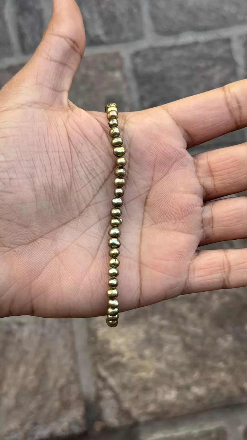 Green Pearl Bracelet image