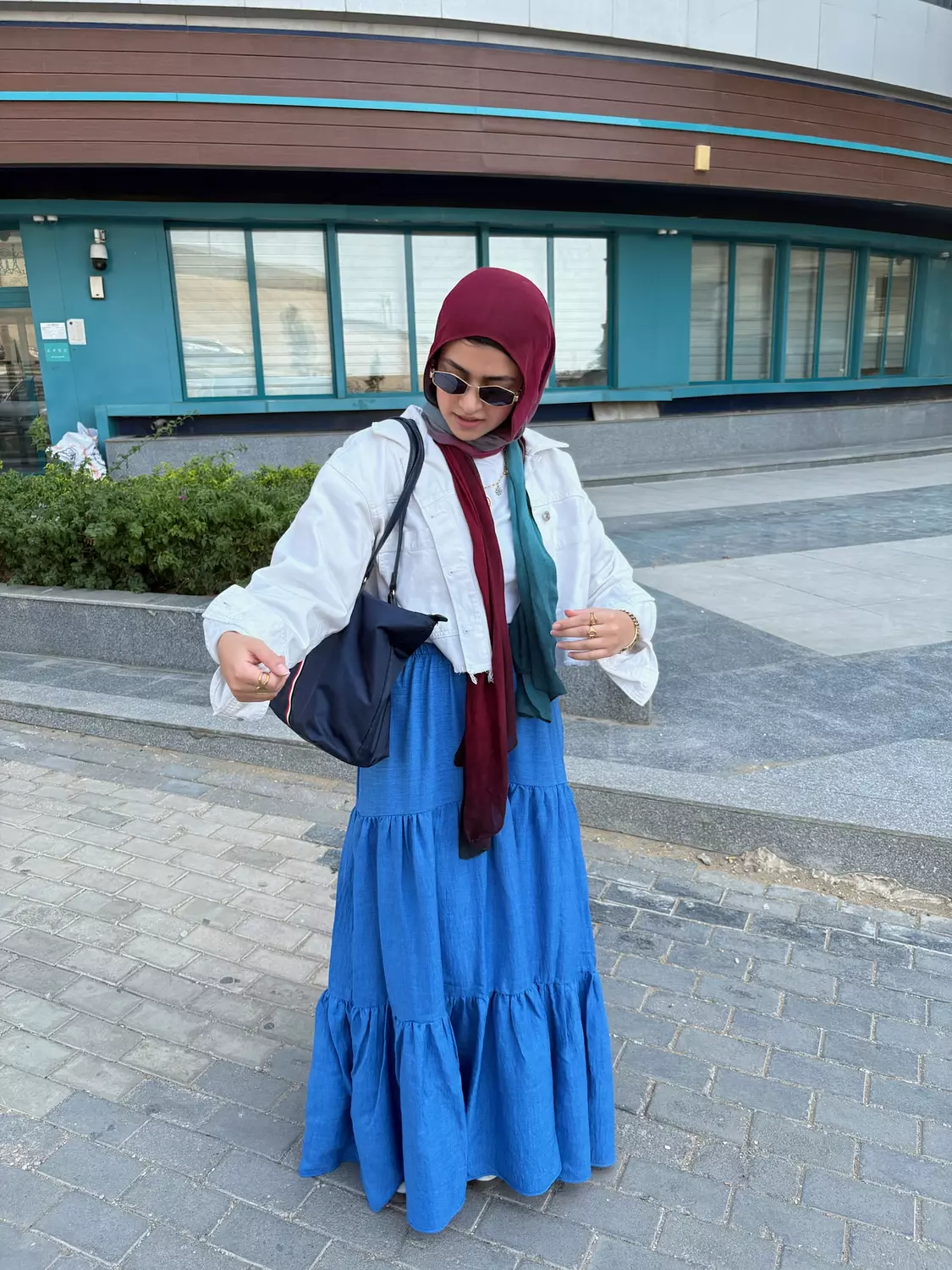 Nabeela Skirt - Blue 4