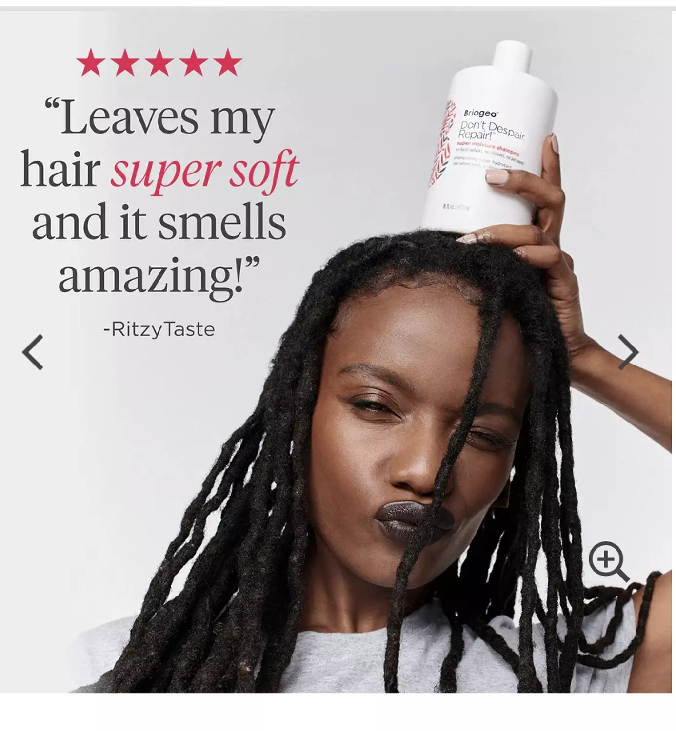 briogeo Don’t Despair, Repair!™ Rosehip + Algae Super Moisture Shampoo 2