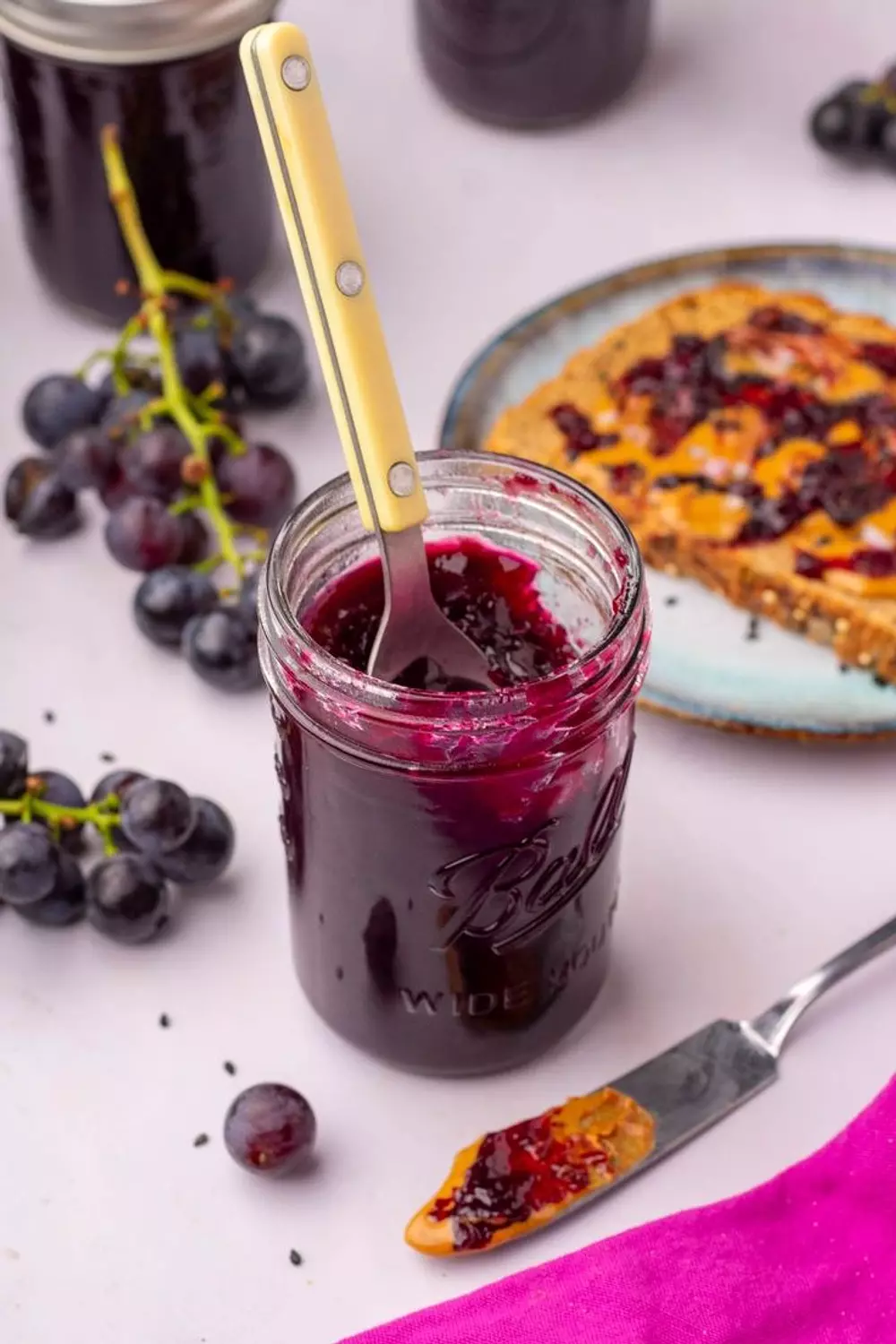 Grapes Jam Jar image