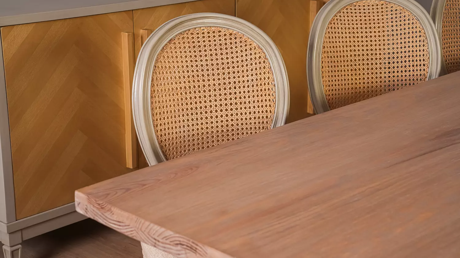 French Cane Chairs (A set of 8 Dining chairs) 3