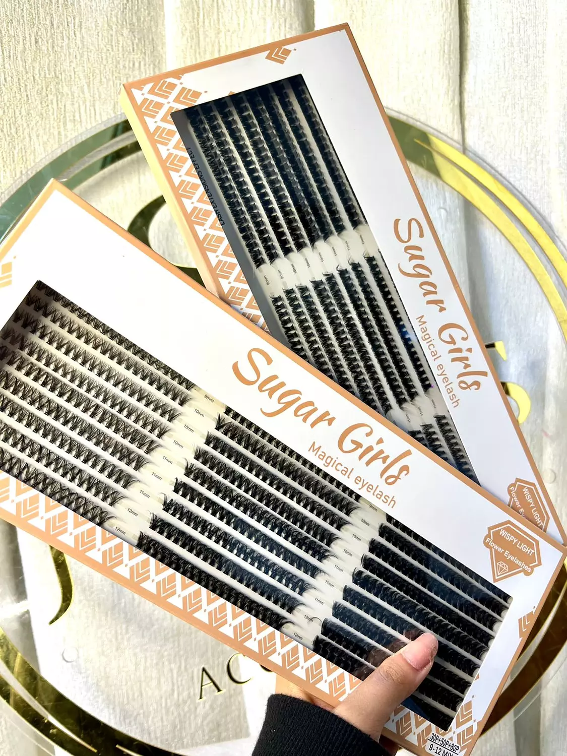 lashes sugar girl orange image