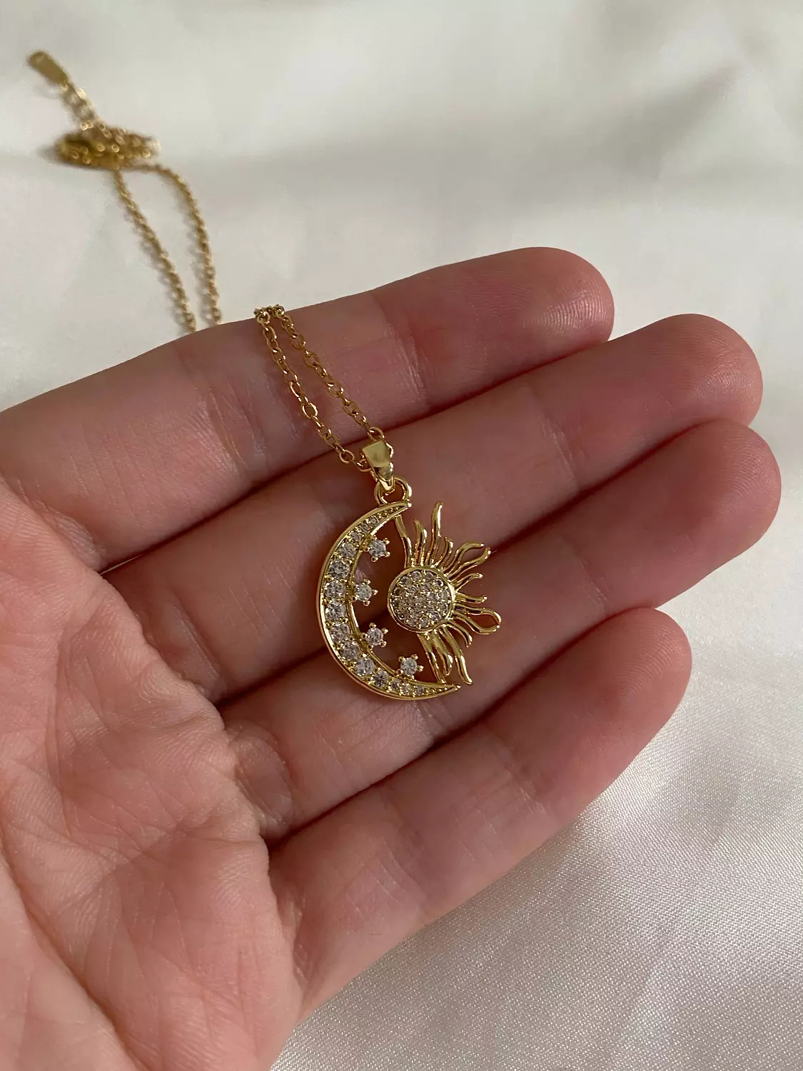 Sun and Luna Necklace  3