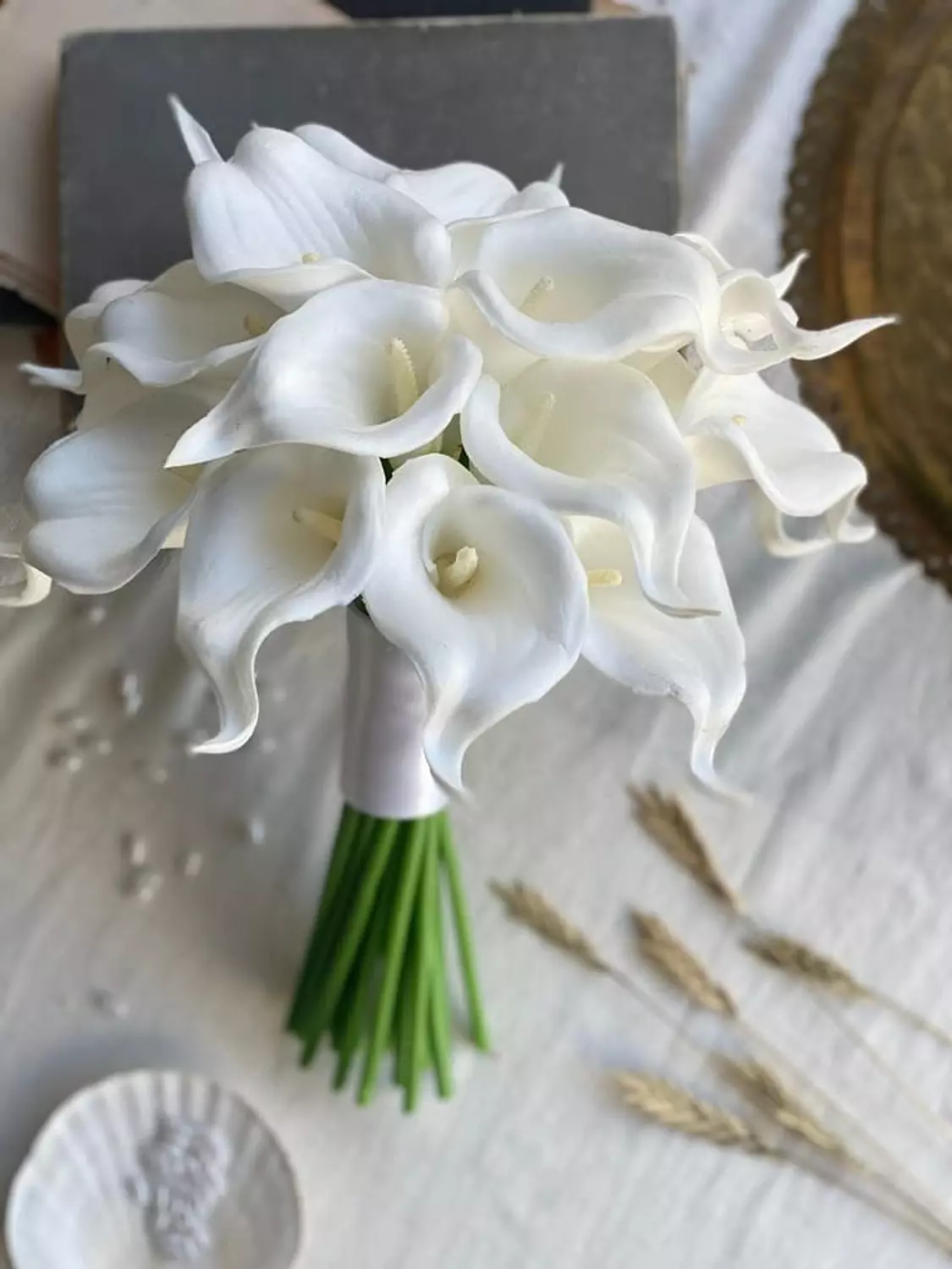 White Calla Lily Bouquet  hover image