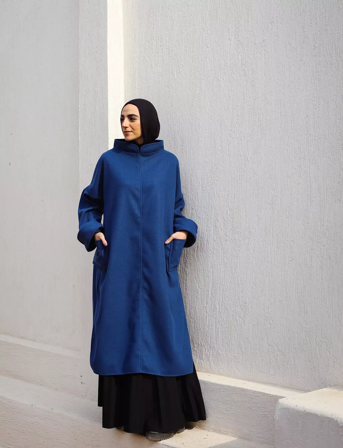 Indigo Long Wool Tunic 3