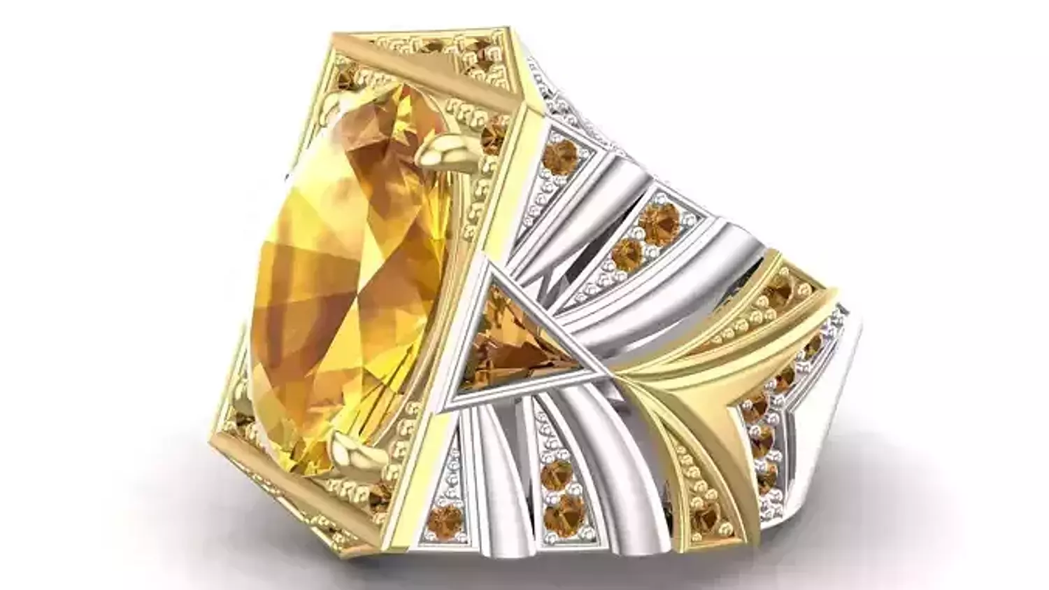 Men's ring hover image