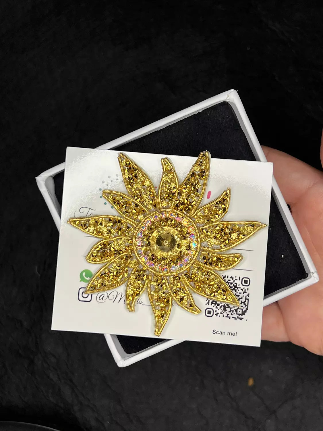 Sunshine Magnetic Brooch image