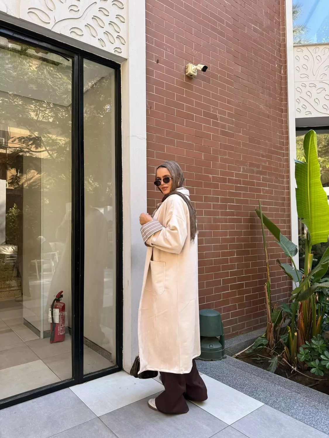 Long cardigan Beige 3