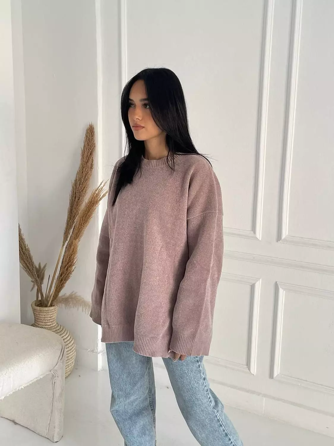 Soft velvet pullover 5