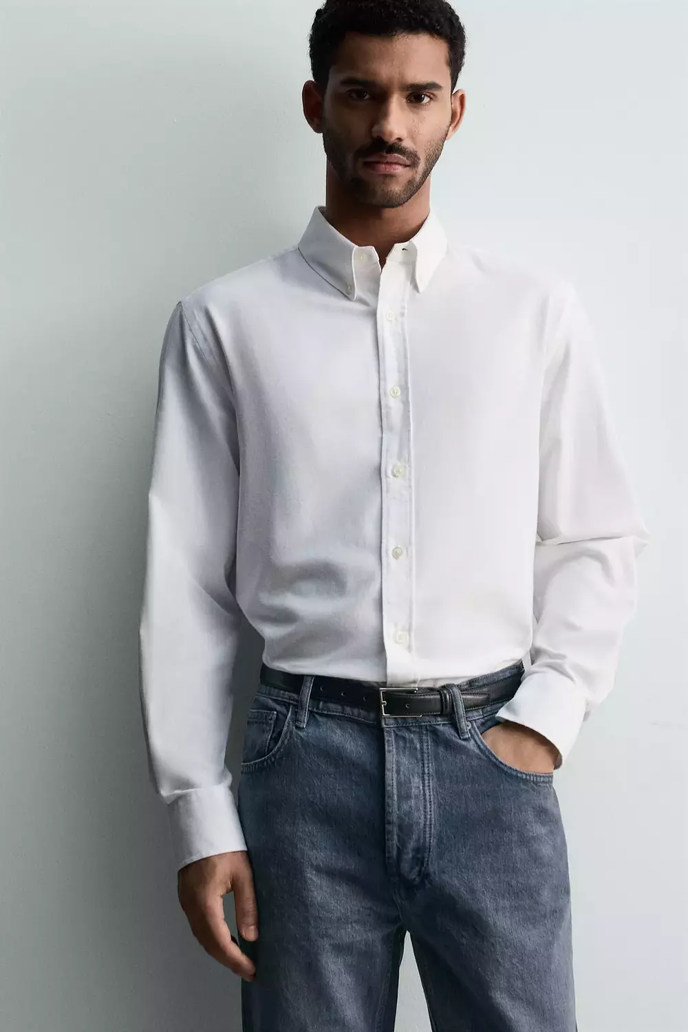 Washed Oxford shirt 4