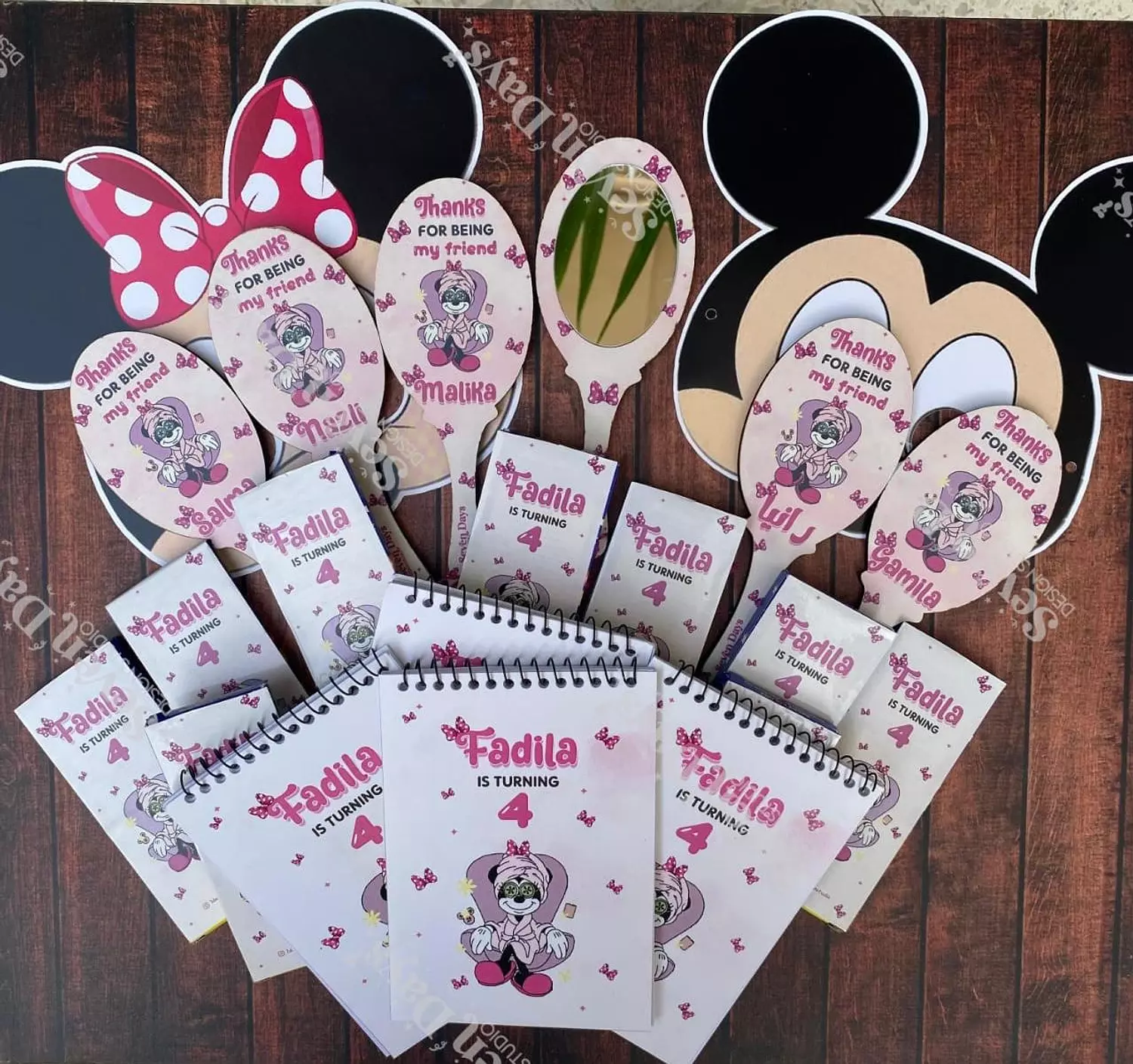 Minnie Mouse Spa Giveaways image