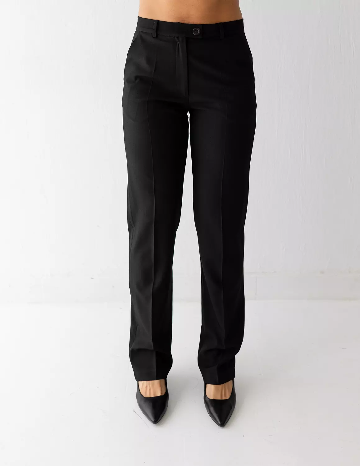 Black Icon straight pants  image