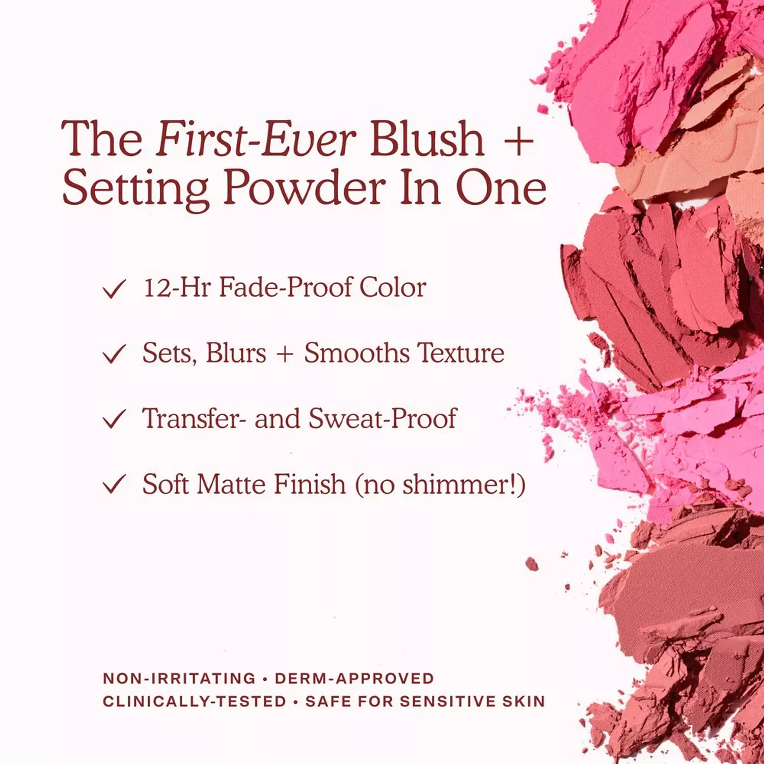 Tower 28 Beauty  GetSet Blur + Set Matte Powder Blush 6
