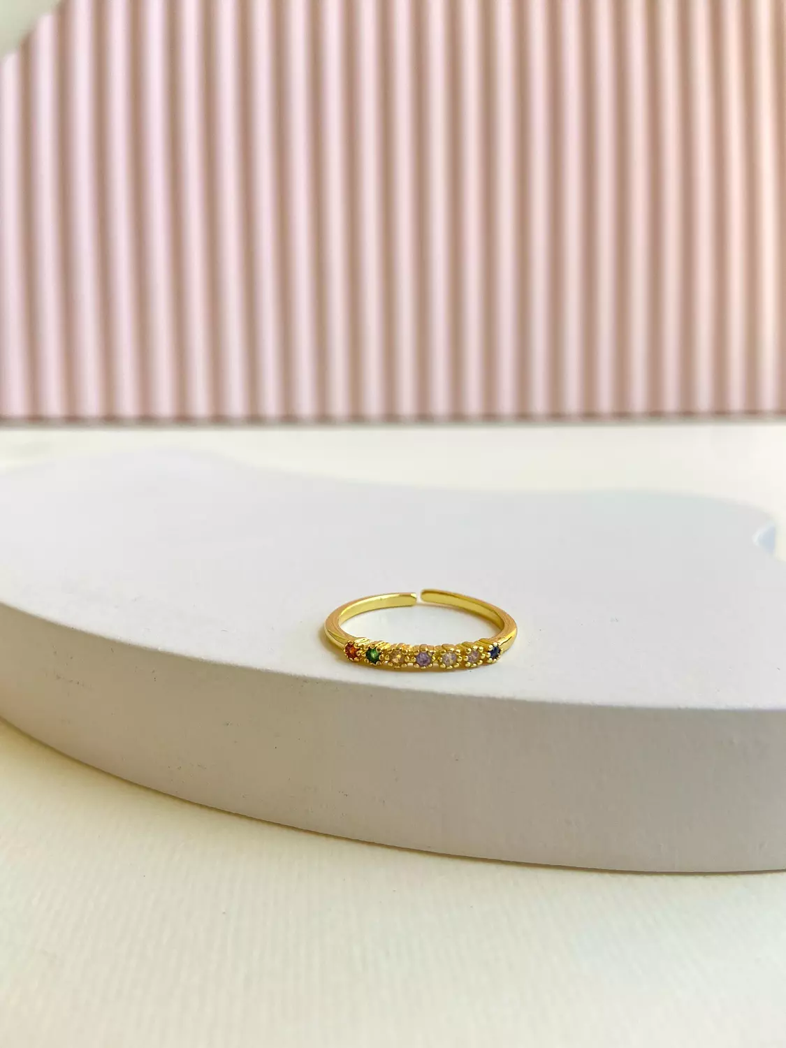 Green tiny rings 8