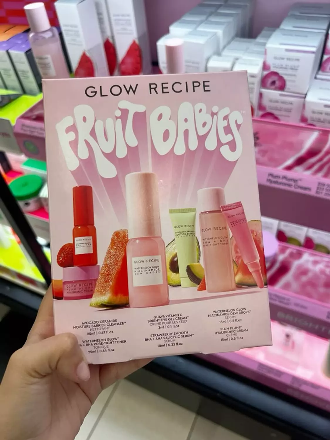 GLOW RECIPE FRUIT BABIES SKIN CARE GLOWING KIT image