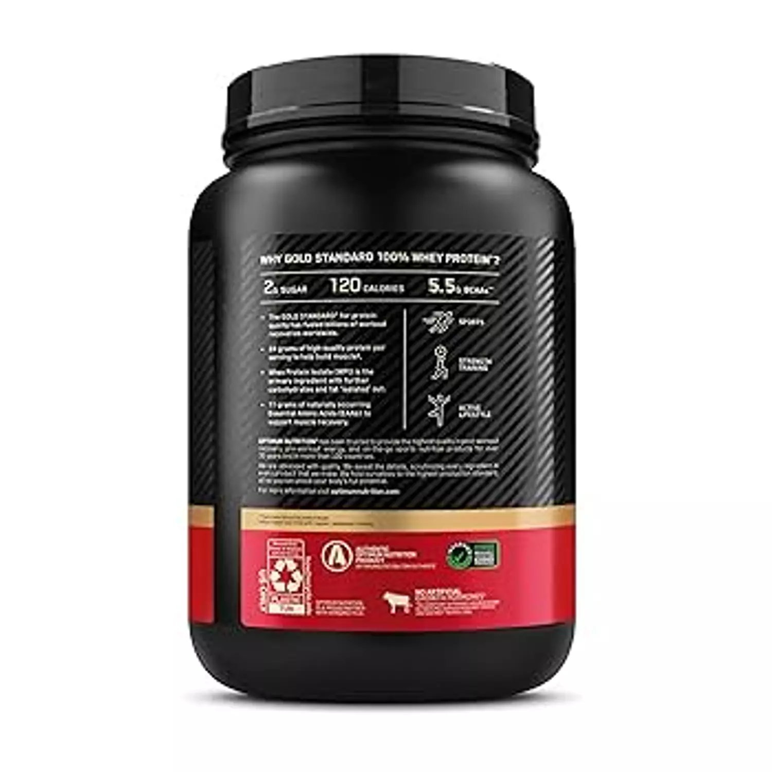 Optimum Nutrition Gold Standard 100% Whey Protein –1kg (29 Servings) hover image