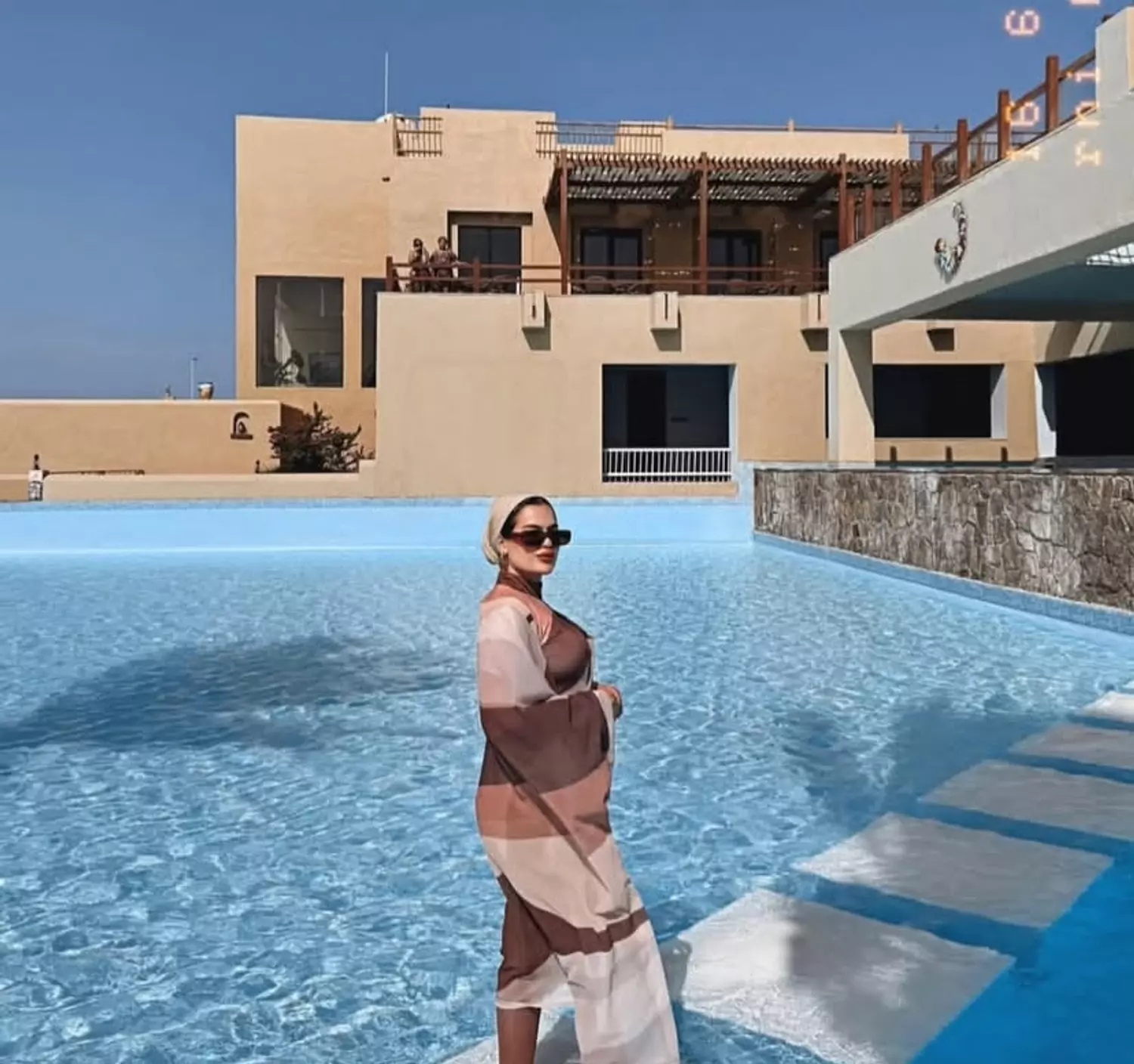 Shades of brown burkini  7