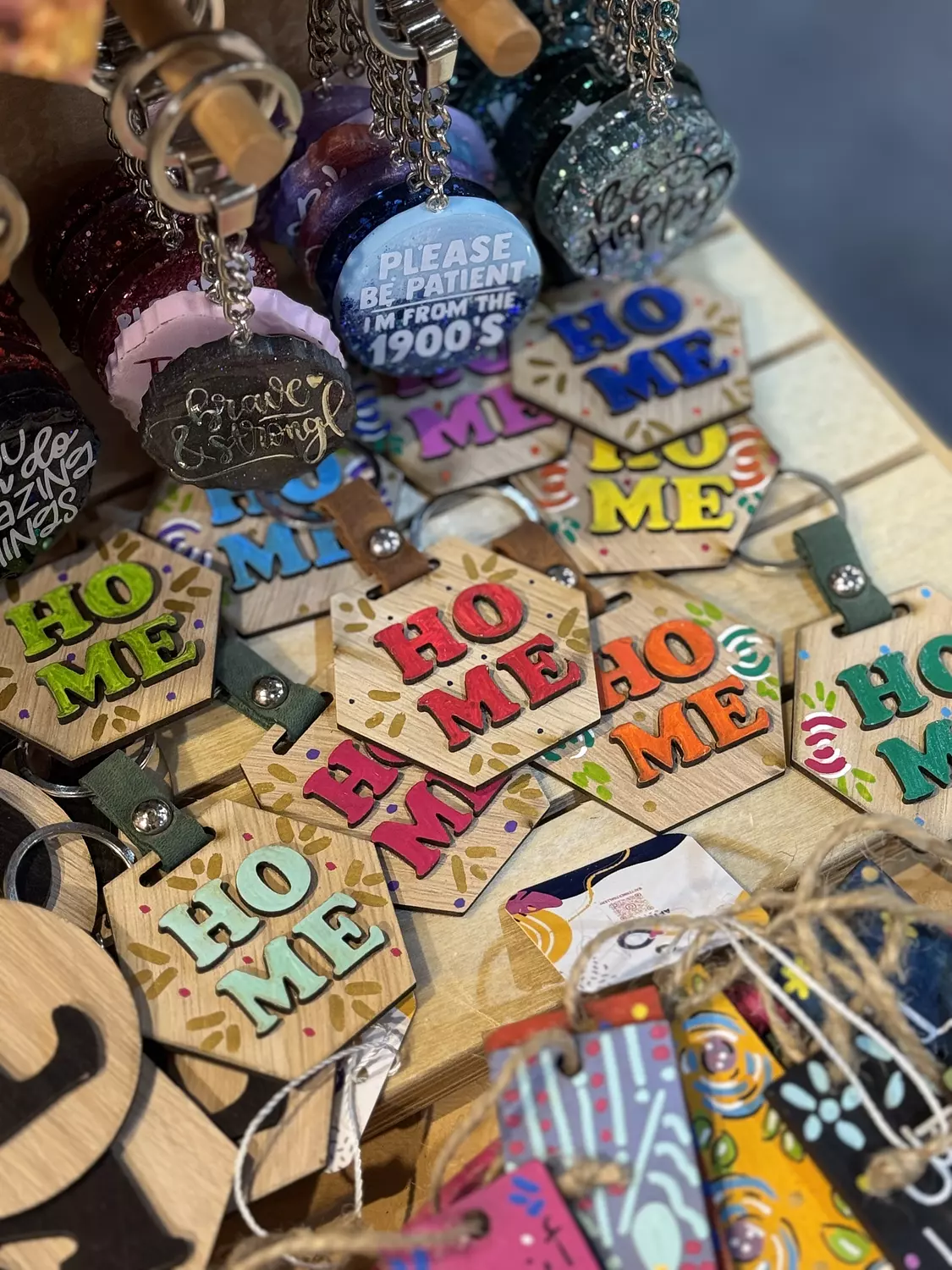 Home Wood Keychain ( By Order ) image