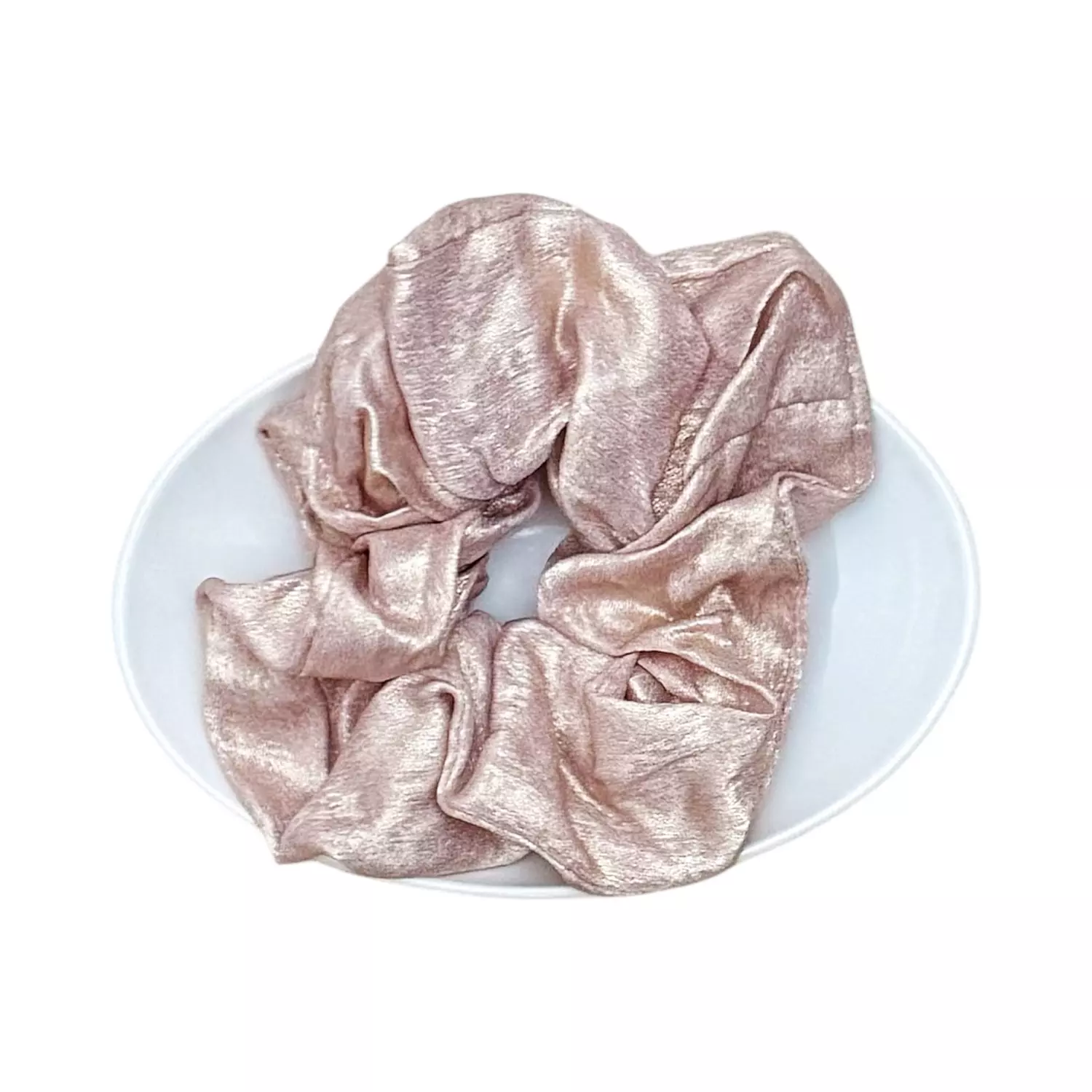 1 Pc Metallic Scrunchies B 2
