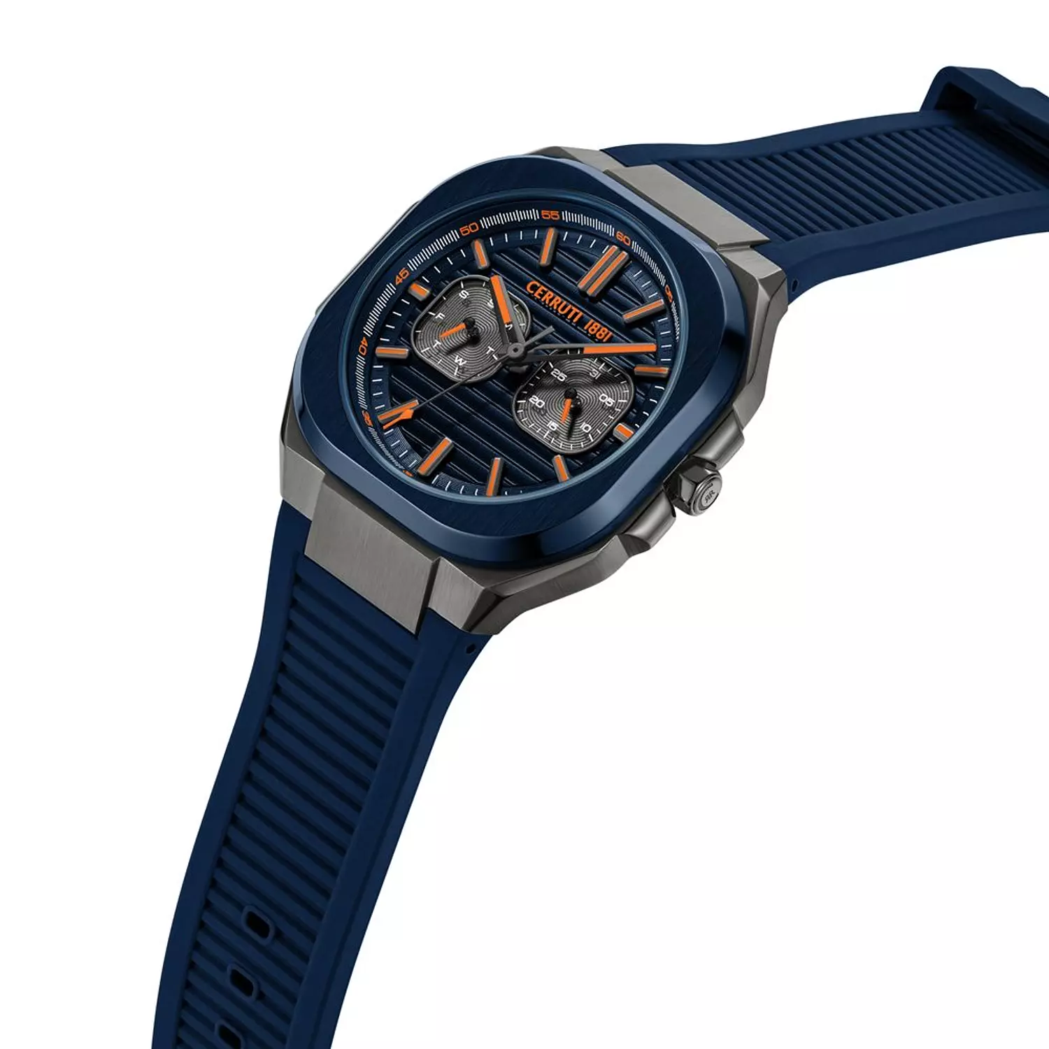 Cerruti 1881 Blue Orange Sport Dual-Time CIWGQ0073503 1
